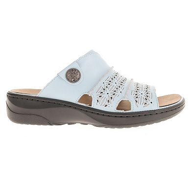 Propet Gertie Women's Leather Slide Sandals