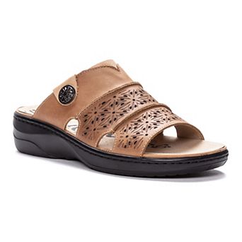 Propet Gertie Women's Leather Slide Sandals