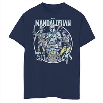 Boys 6-20 Star Wars: The Mandalorian Crew Pop Art Graphic Tee