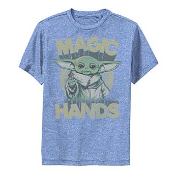 Boys 8-20 Star Wars The Child aka Baby Yoda Magic Hands Performance Graphic Tee