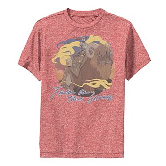 Boys 8-20 Star Wars: The Mandalorian Bantha This Is The Way Performance Graphic Tee