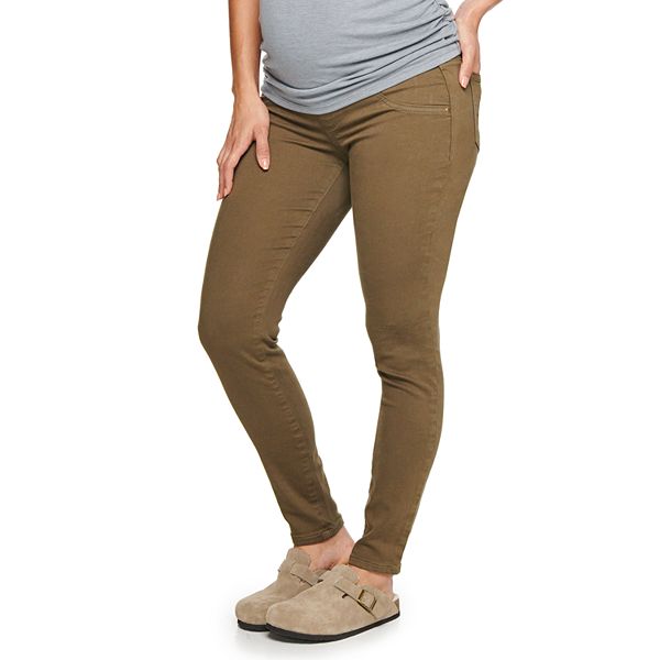 Maternity Sonoma Goods For Life® CleanHem OvertheBelly Jeggings