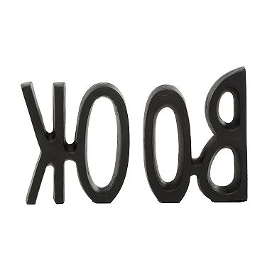 Stella & Eve Black Aluminum Bookends 2-piece Set