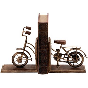 Stella & Eve Vintage Wood Bicycle Bookends 2 pc Set