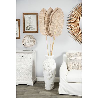 Stella & Eve Natural Palm Floor Décor 4-piece Set