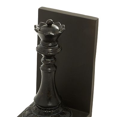 Stella & Eve King & Queen Chess Piece Bookends 2-piece Set