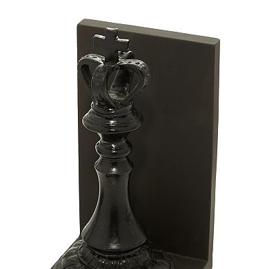 Stella & Eve King & Queen Chess Piece Bookends 2-piece Set