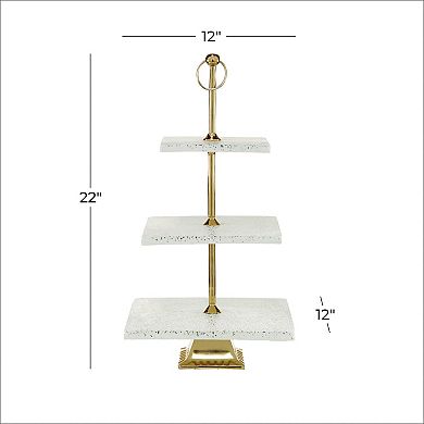Stella & Eve Marble 3-Tier Server
