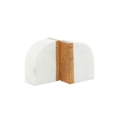 Stella & Eve Marble Bookends 2-piece Set
