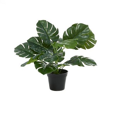 Stella & Eve Artificial Monstera Plant Table Decor