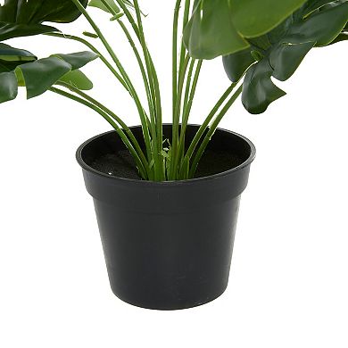 Stella & Eve Artificial Monstera Plant Table Decor