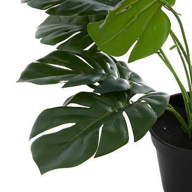 Stella & Eve Artificial Monstera Plant Table Decor