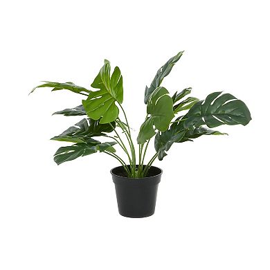 Stella & Eve Artificial Monstera Plant Table Decor