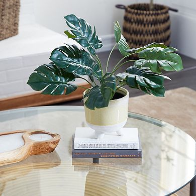 Stella & Eve Artificial Monstera Plant Table Decor