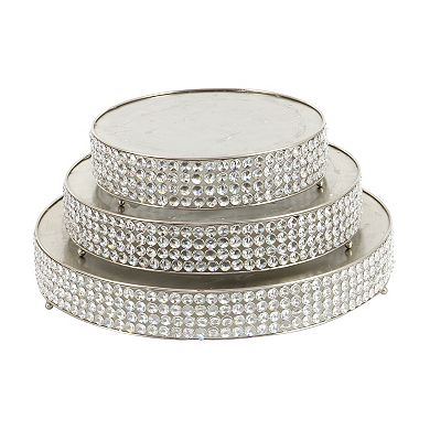 Stella & Eve Bedazzled Iron 3-pc. Cake Stand