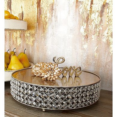 Stella & Eve Bedazzled Iron 3-pc. Cake Stand
