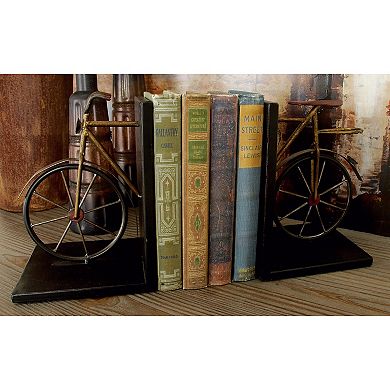 Stella & Eve Metal Vintage Bicycle Bookends 2-piece Set