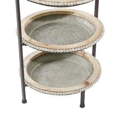 Stella & Eve Grey Iron Tiered Server