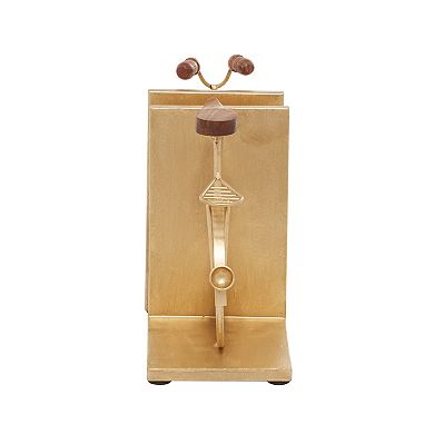 Stella & Eve Gold Iron Bookends 2-piece Set
