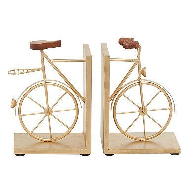 Stella & Eve Gold Iron Bookends 2-piece Set
