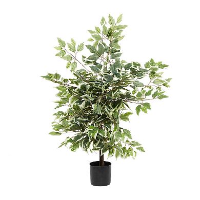 Stella & Eve Artificial Ficus Tree Floor Decor