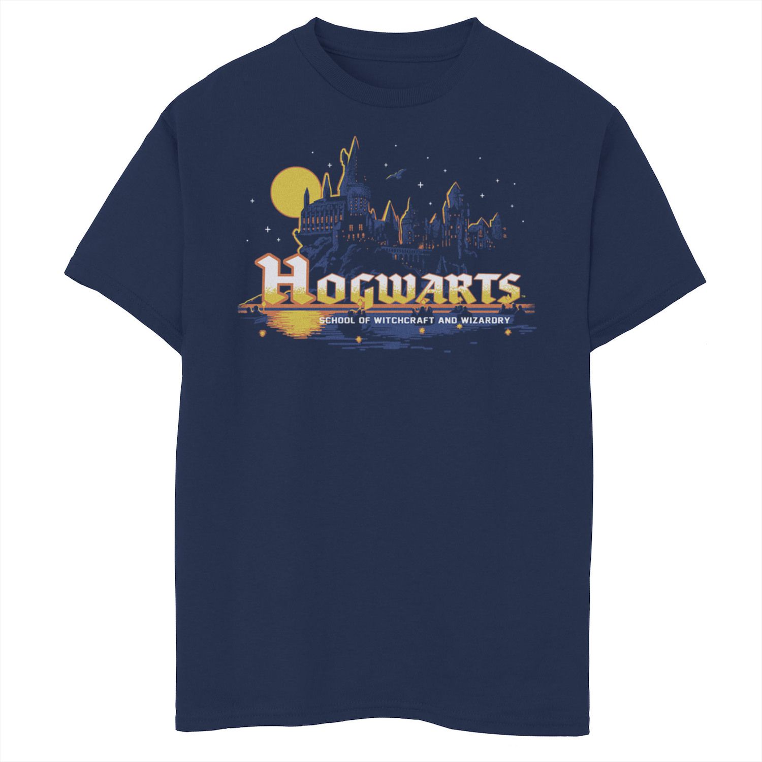 Image for Harry Potter Boys 8-20 Hogwarts Moonlight Portrait Graphic Tee at Kohl's.