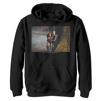 Boys 4-20 Harry Potter Hermione & Harry Scared Portrait Graphic Fleece Hoodie