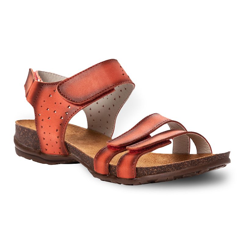 FARRAHXWCORAL Propet Farrah Womens Leather Strappy Sandals, Size sku FARRAHXWCORAL