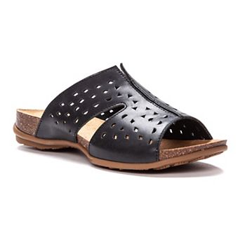 Propet Fionna Women's Leather Slide Sandals