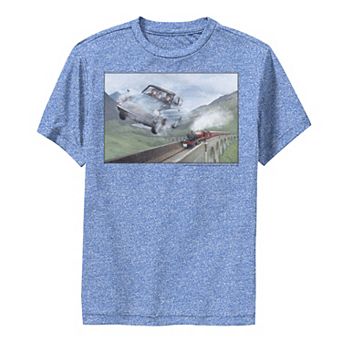 Boys 8-20 Harry Potter Racing The Hogwarts Express Portrait Performance Graphic Tee