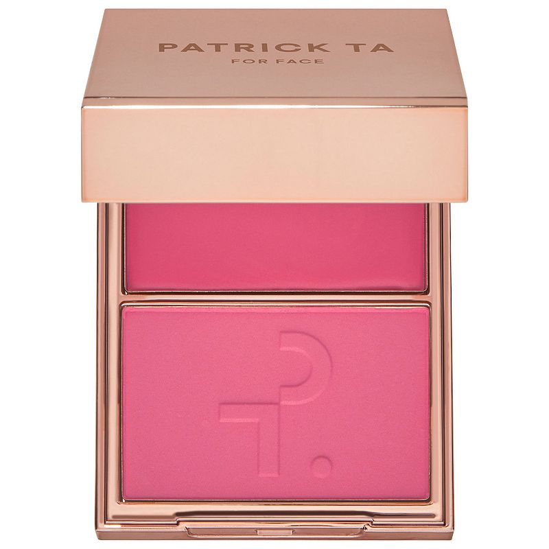 PATRICK TA Major Headlines Double-Take Creme & Powder Blush Duo, Size: .37Oz, Shes A Doll