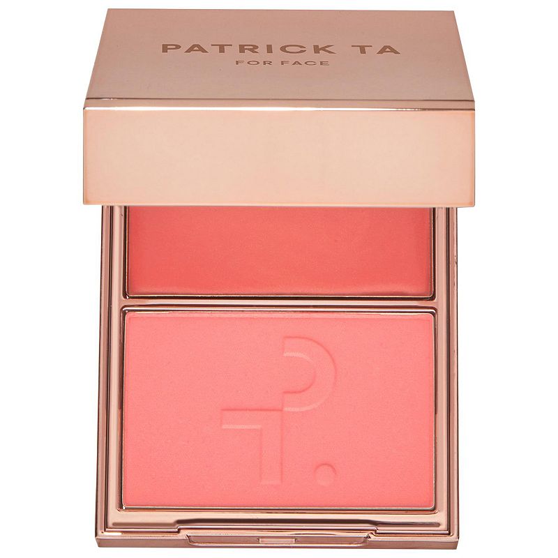 PATRICK TA Major Headlines Double-Take Creme & Powder Blush Duo, Size: .37Oz, Shes The Moment