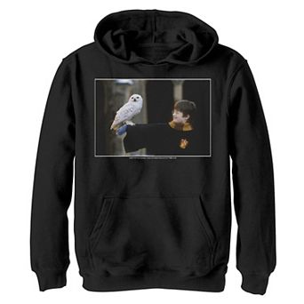 Boys 4-20 Harry Potter Harry And Hedwig Portrait Graphic Fleece Hoodie
