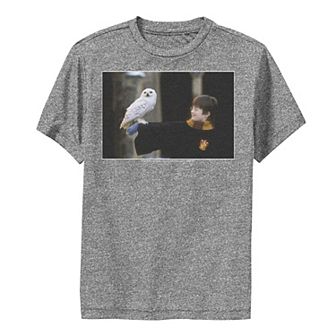 Boys 8-20 Harry Potter Harry And Hedwig Portrait Performance Graphic Tee