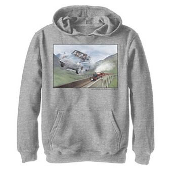 Boys 8-20 Harry Potter Racing The Hogwarts Express Portrait Graphic Fleece Hoodie