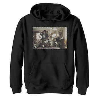 Boys 4-20 Harry Potter Letters In The Air Portrait Graphic Fleece Hoodie