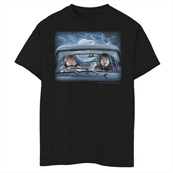 Boys 8-20 Harry Potter Ron & Harry In The Flying Car Graphic Tee