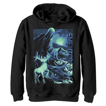 Boys 4-20 Harry Potter Dementor & Patronus Portrait Graphic Fleece Hoodie