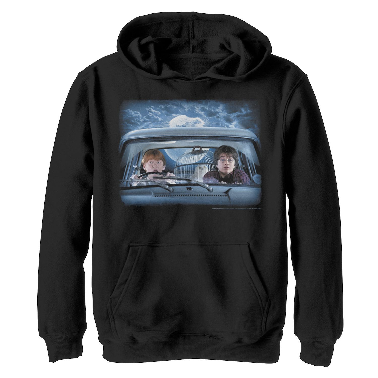 Image for Harry Potter Boys 8-20 Ron & Harry In The Flying Car Graphic Fleece Hoodie at Kohl's.