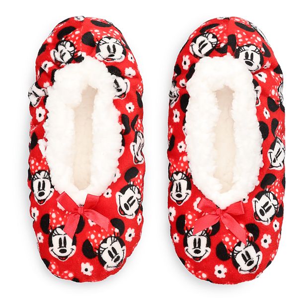 Minnie mouse slipper hot sale socks for adults