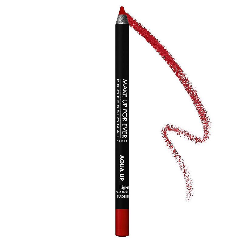 Aqua Lip Waterproof Lipliner Pencil, Size: 0.04 FL Oz, Red