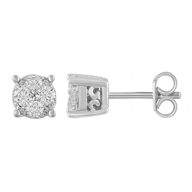 Kohls diamond deals earring sale