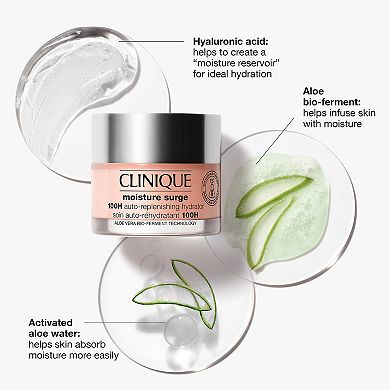 Moisture Surge 100H Auto-Replenishing Hydrator Gel-Cream Moisturizer with Hyaluronic Acid