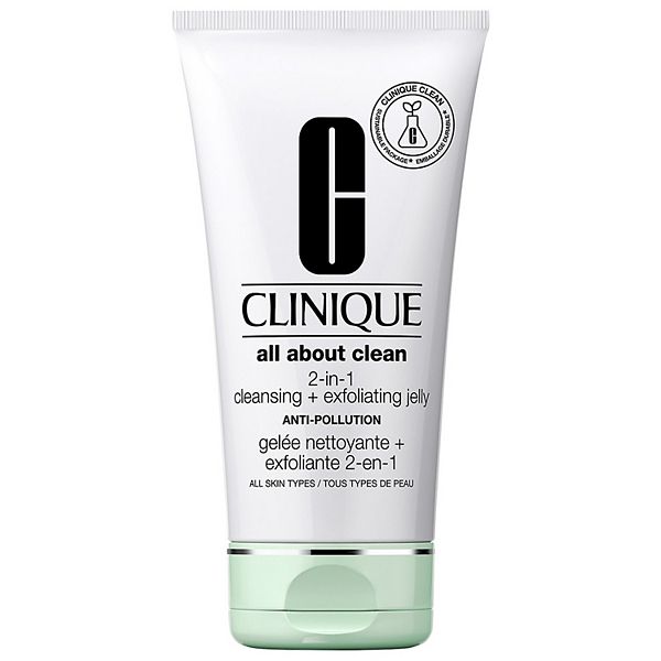Clinique All About Clean 2-In-1 Cleansing + Exfoliating Jelly - 5 fl oz - Ulta Beauty