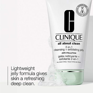 All About Clean 2-in-1 Cleansing + Exfoliating Jelly Cleanser with Salicylic Acid