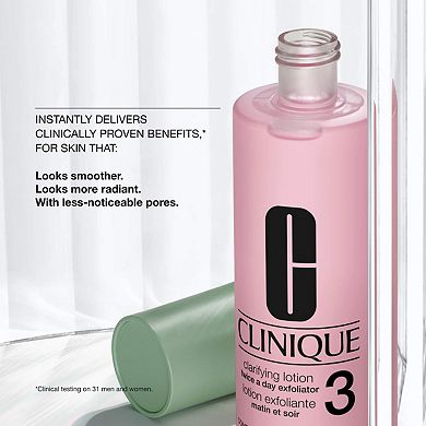 Clarifying Face Lotion 3 Liquid Exfoliator for Combination Oily Skin