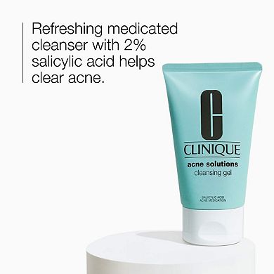 Acne Solutions Gel Face Cleanser with 2% Salicylic Acid
