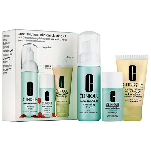 Extreme armoede uit Voorloper CLINIQUE Acne Solutions Clinical Clearing Kit