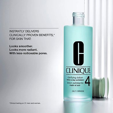 Clarifying Face Lotion 4 Liquid Exfoliator for Oily Skin