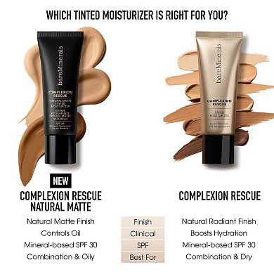 COMPLEXION RESCUE Tinted Moisturizer with Hyaluronic Acid and Mineral SPF 30